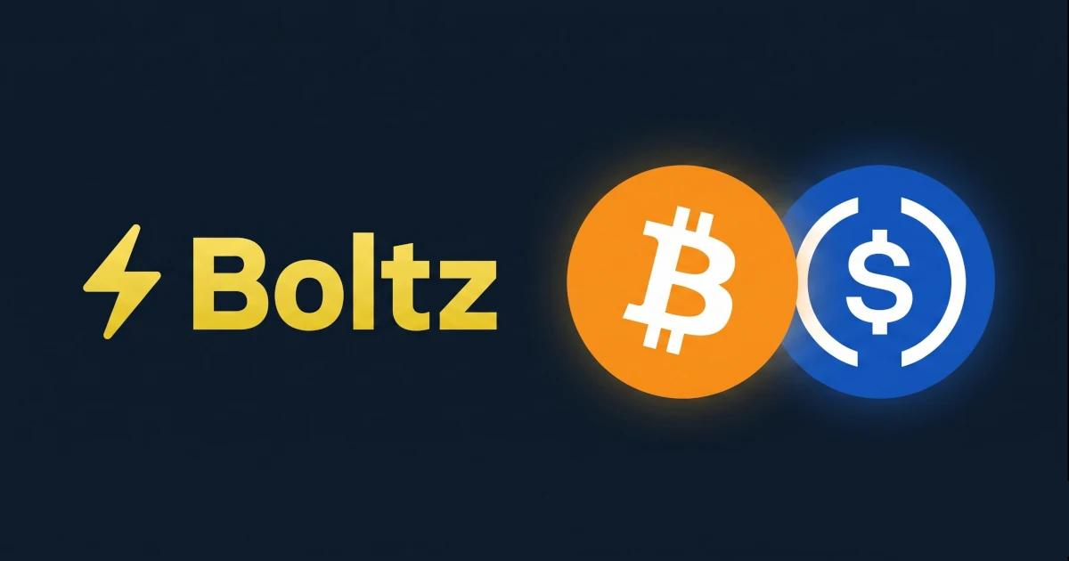 Boltz Launches Non-Custodial USDC Swaps, Bridging Bitcoin Directly to Circle’s Regulated Dollar