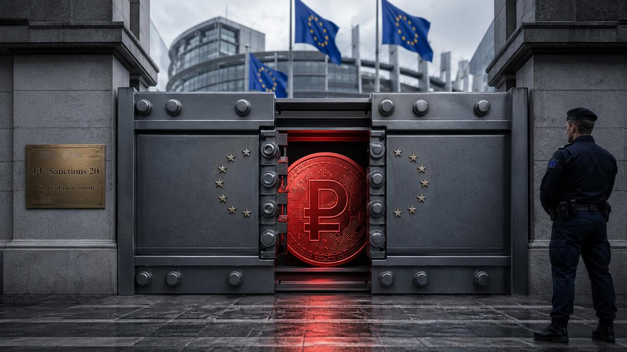 EU sanctions Russian crypto usage for 20th time adding bans on digital rubles and anyone using Russian crypto services