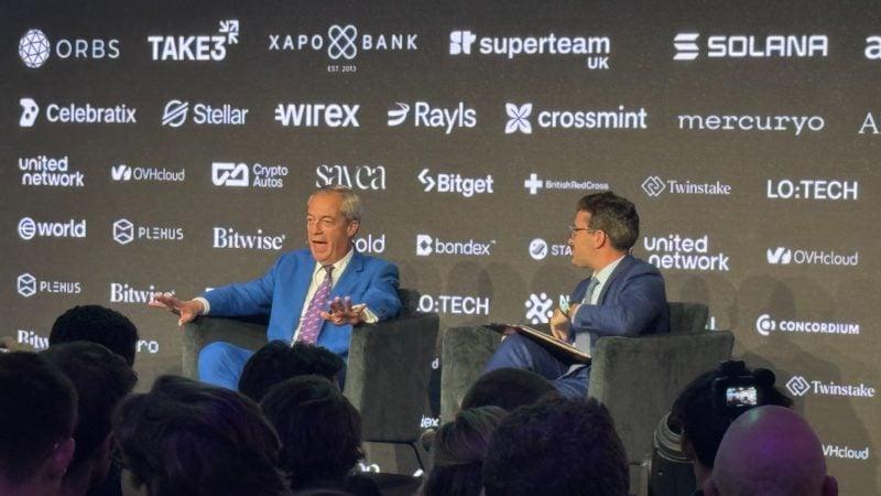 Tether stakeholder’s undisclosed £5 million gift to Farage adds to Reform UK funding scrutiny: reports