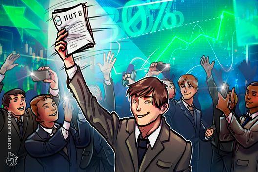 Hut 8 investors shrug off Q1 loss, stoke 33% stock surge